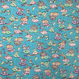 Poplin Print - Sweet Dreams - Sky Blue