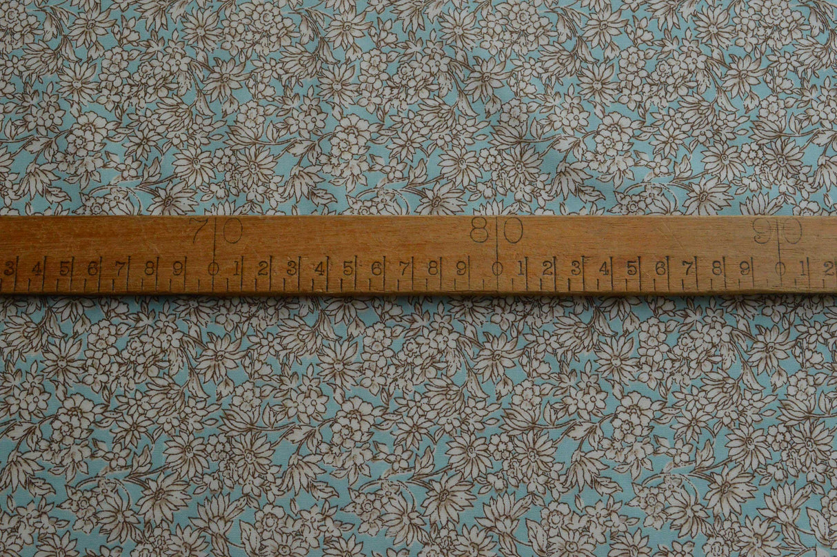 Poplin Print - Tatum Duck Egg Blue