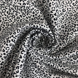 Poplin Print - Tiny Cheetah - White