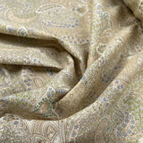 Poplin Print - Bonnie Paisley - Ivory