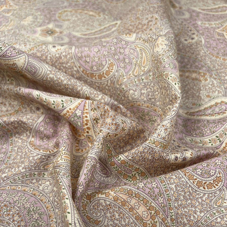 Poplin Print - Bonnie Paisley - Pink