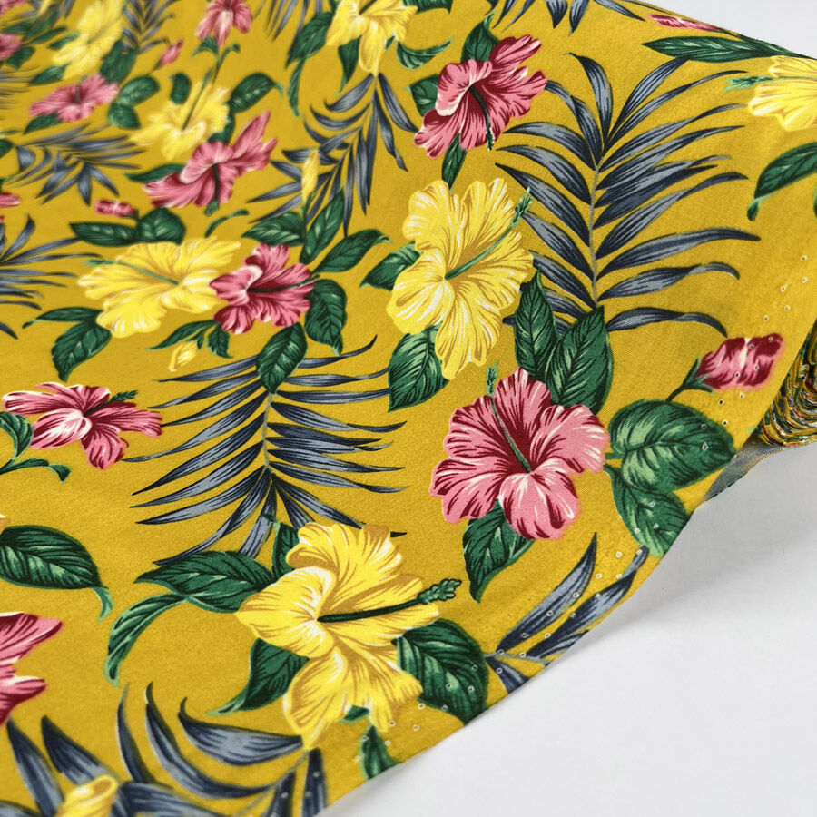 Poplin Print - Island Bloom