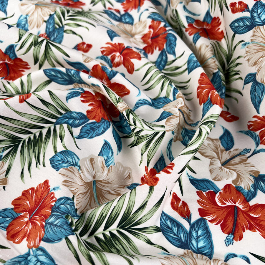 Poplin Print - Island Retreat