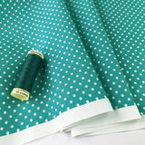 Poplin Print - The Crafty Spot - Aqua