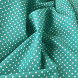 Poplin Print - The Crafty Spot - Aqua