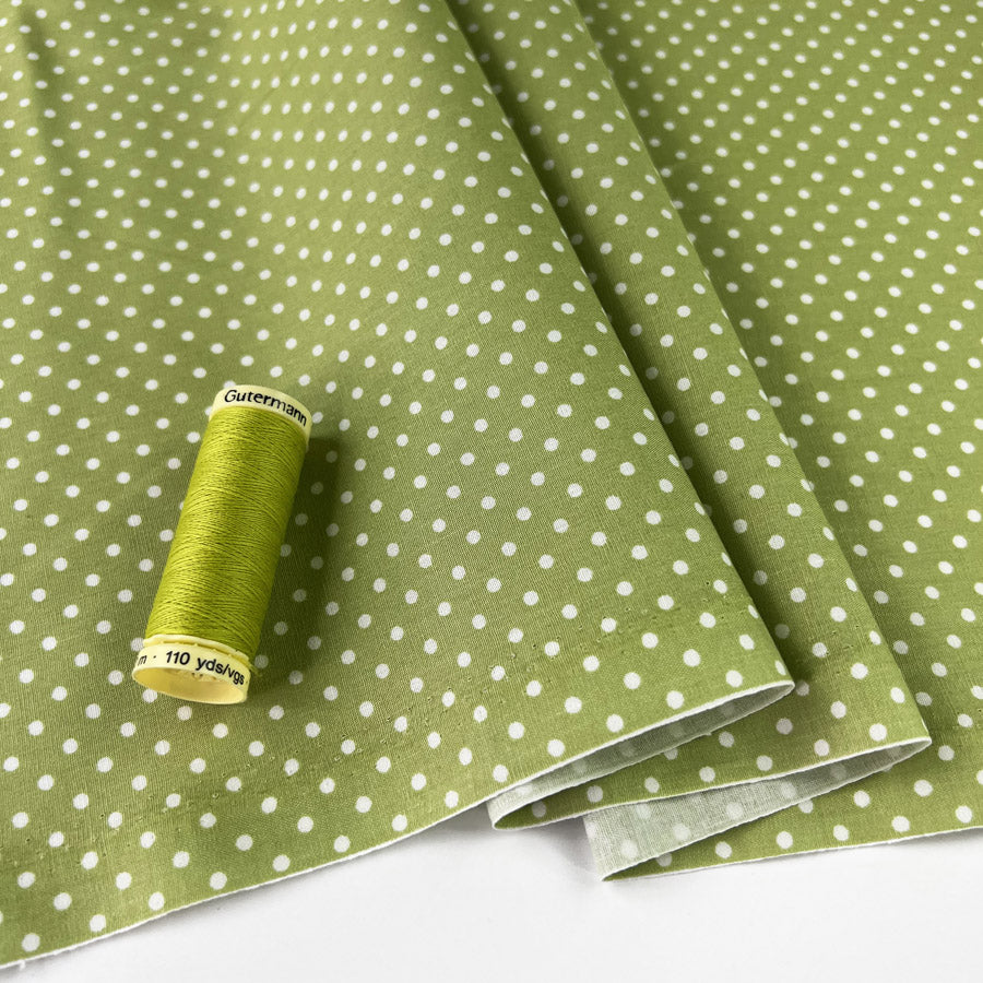 Poplin Print - The Crafty Spot - Soft Lime