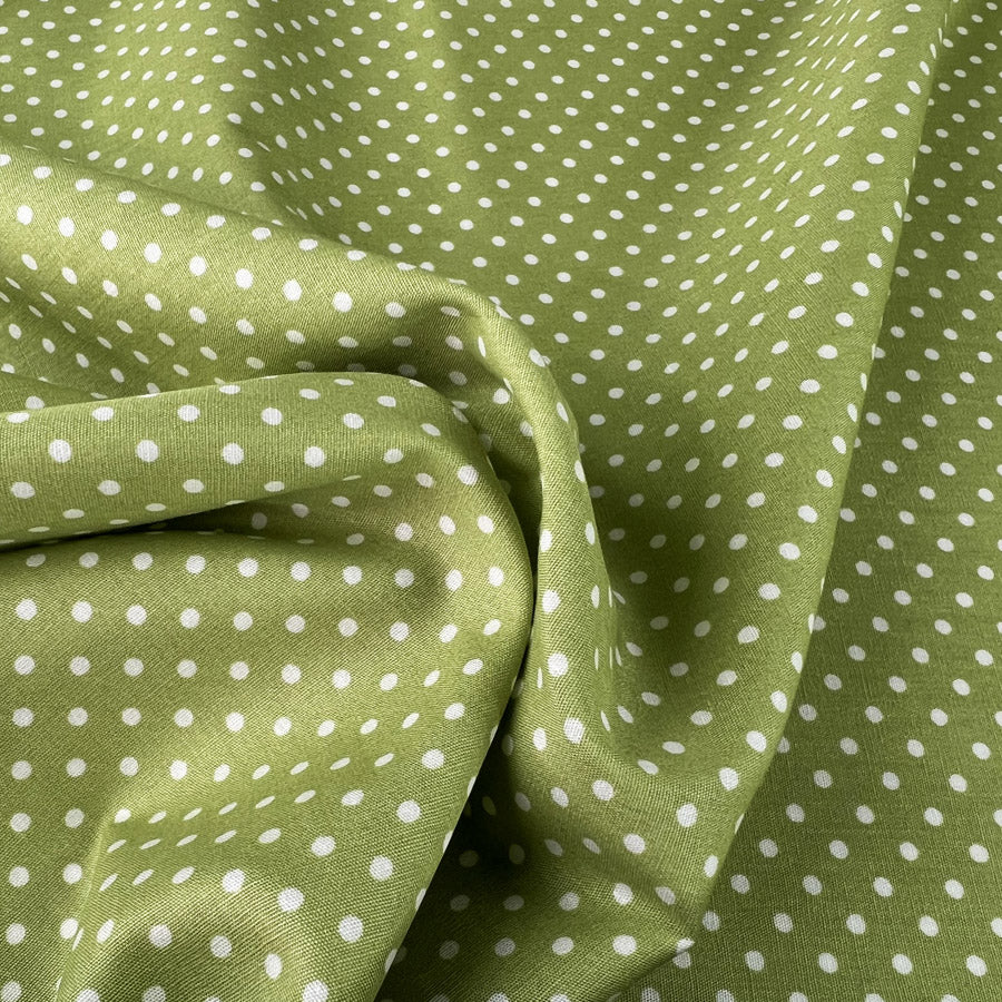 Poplin Print - The Crafty Spot - Soft Lime