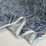 Poplin Styles - Paisley - Blue