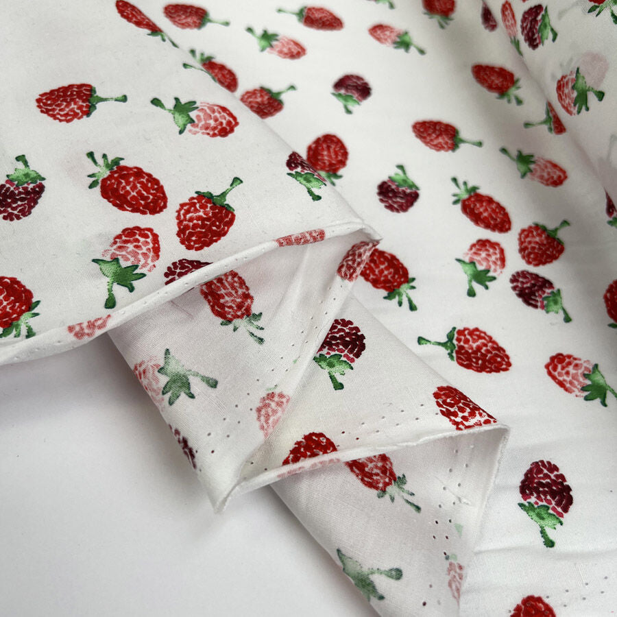 Poplin Styles - Raspberry Fields