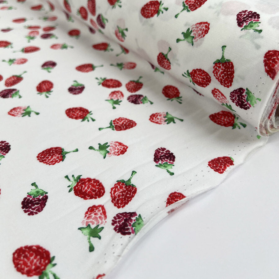 Poplin Styles - Raspberry Fields