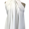 Monaco Crepe - White