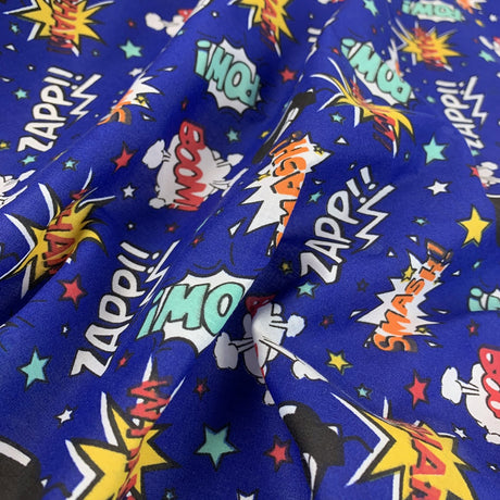 Pretty Polly Comic Royal Boom Pow Wow Fold