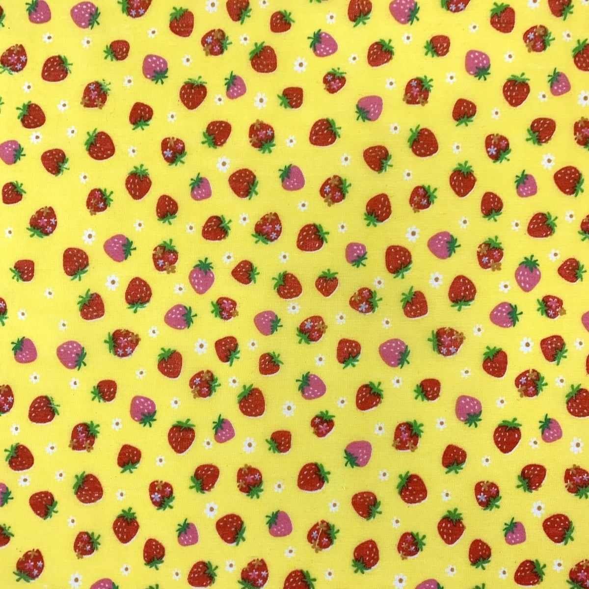 Pretty Polly - Strawberries & Daisies - Yellow