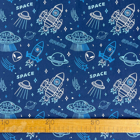 Pretty Polly Outer Space Ruler