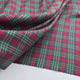 The Traitor Dark Red Green Check Wool Suiting Fabric Video
