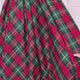 Tartan Aoife Polyester Viscose Red Green Check Dress Fabric Video