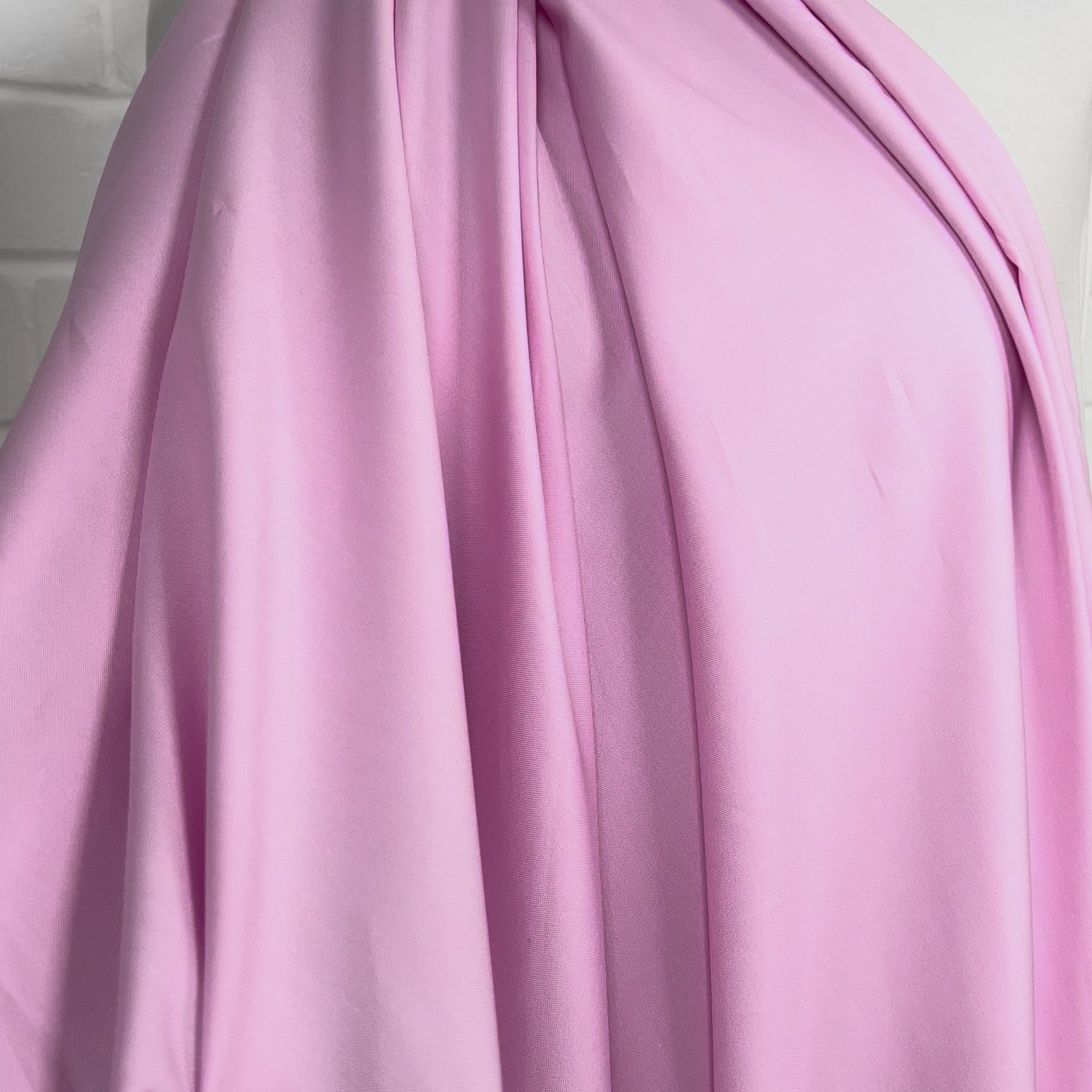 Sweet Like Candy Pink Cotton Plain Italian Shirting Fabric Video