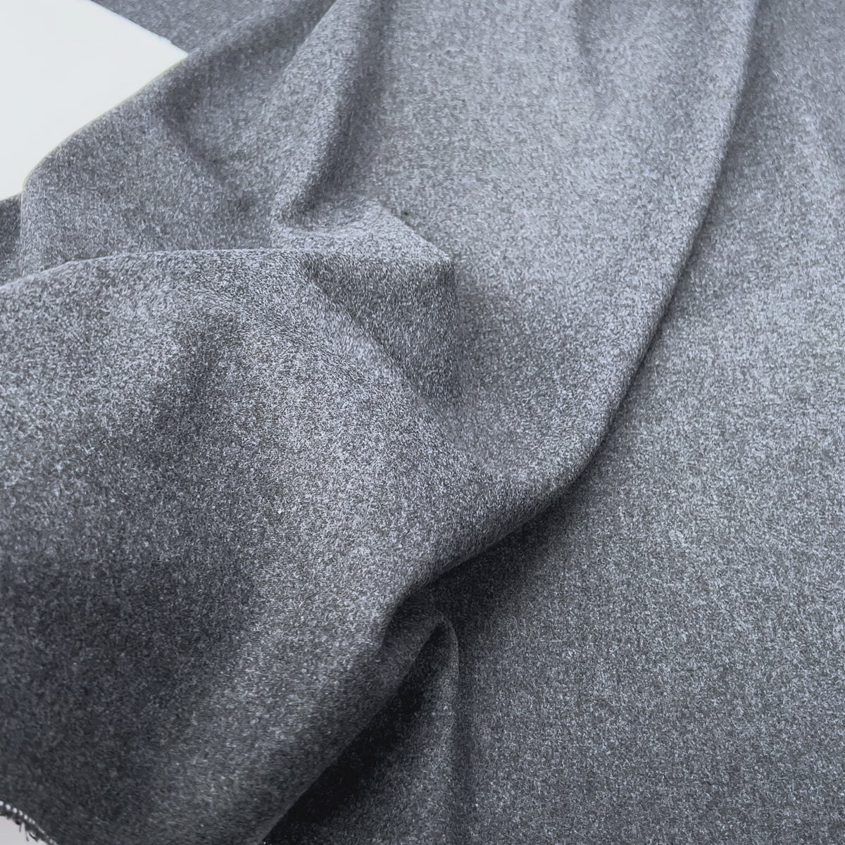 Wool & Polyester Mix Grey Marl Suiting Fabric Survival Instincts Video