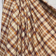 Tartan Lachlan Polyester Viscose Caramel Rust Orange Check Dress Fabric Video