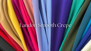 Landon Smooth Crepe - Mustard