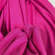 Fuschia Cotton Linen Blend Plain Woven Fabric Proper Graft - Pink Video
