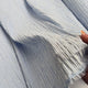 Crinkle Seersucker Stripe Light Blue Cotton Polyester Elastane White Woven Dress Fabric Video