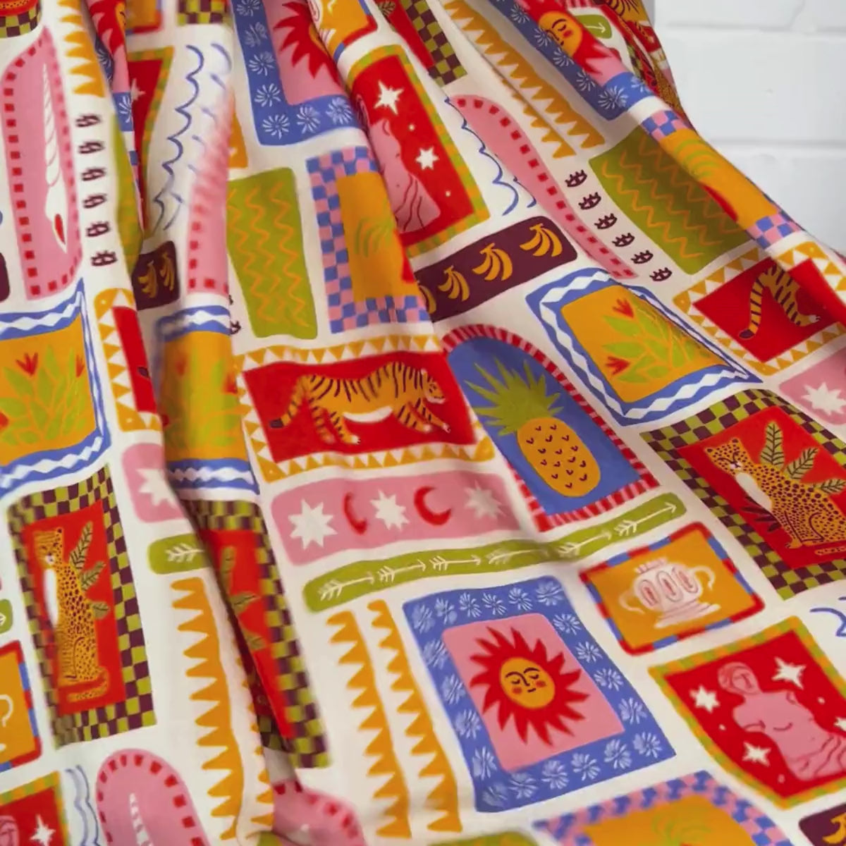 Viscose Lawn - Summer Story