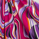 Signature Viscose Orbit Pink Purple Abstract Dress Fabric Video