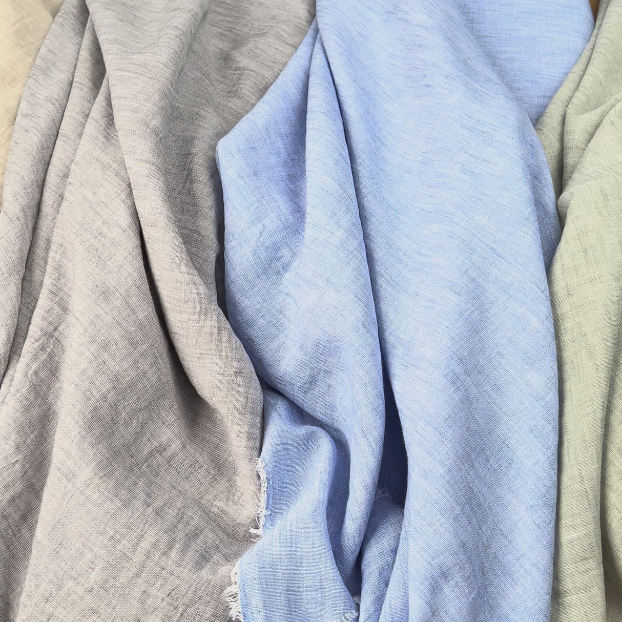 Linen Effect - Light Beige