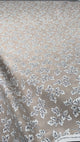Taupe Floral Printed Cotton Fabric Designers Guild - Meadow Leaf Video