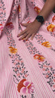 Printed Cotton Canvas Fabric Designers Guild - Pansey Stripe - Pink Video