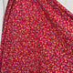 Viscose Poplin Floral Scatter Red Woven Dress Fabric Video