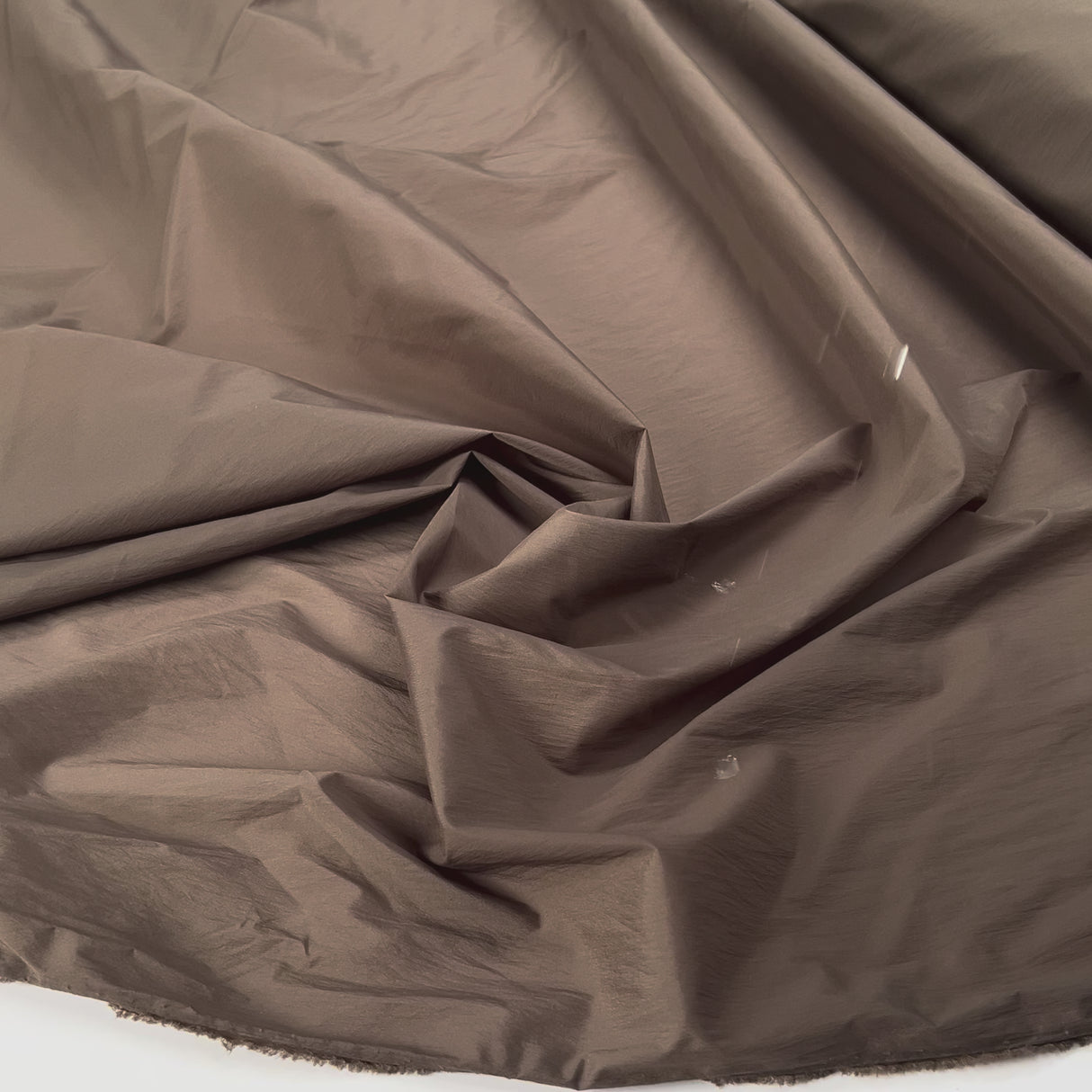 Gruppo Crinkle Khaki Waterproof Nylon Outerwear Fabric Video