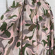 Silk Crepe De Chine Maisie Italian Pink Green Camo Fabric Video
