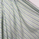 Helter Skelter Lagoon Green Viscose Linen Stripe Woven Dress Fabric Video