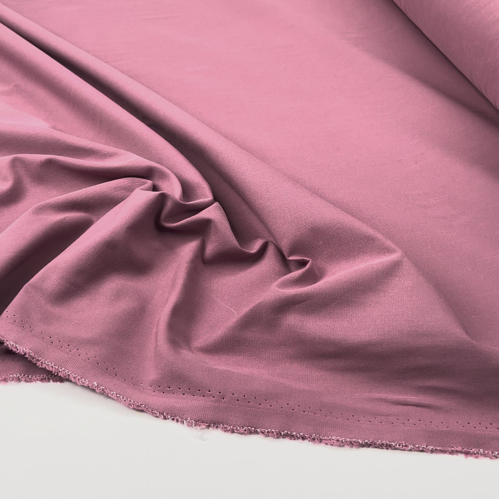 Huckleberry Cotton Mauve Pink Twill Woven Trouser Fabric Video