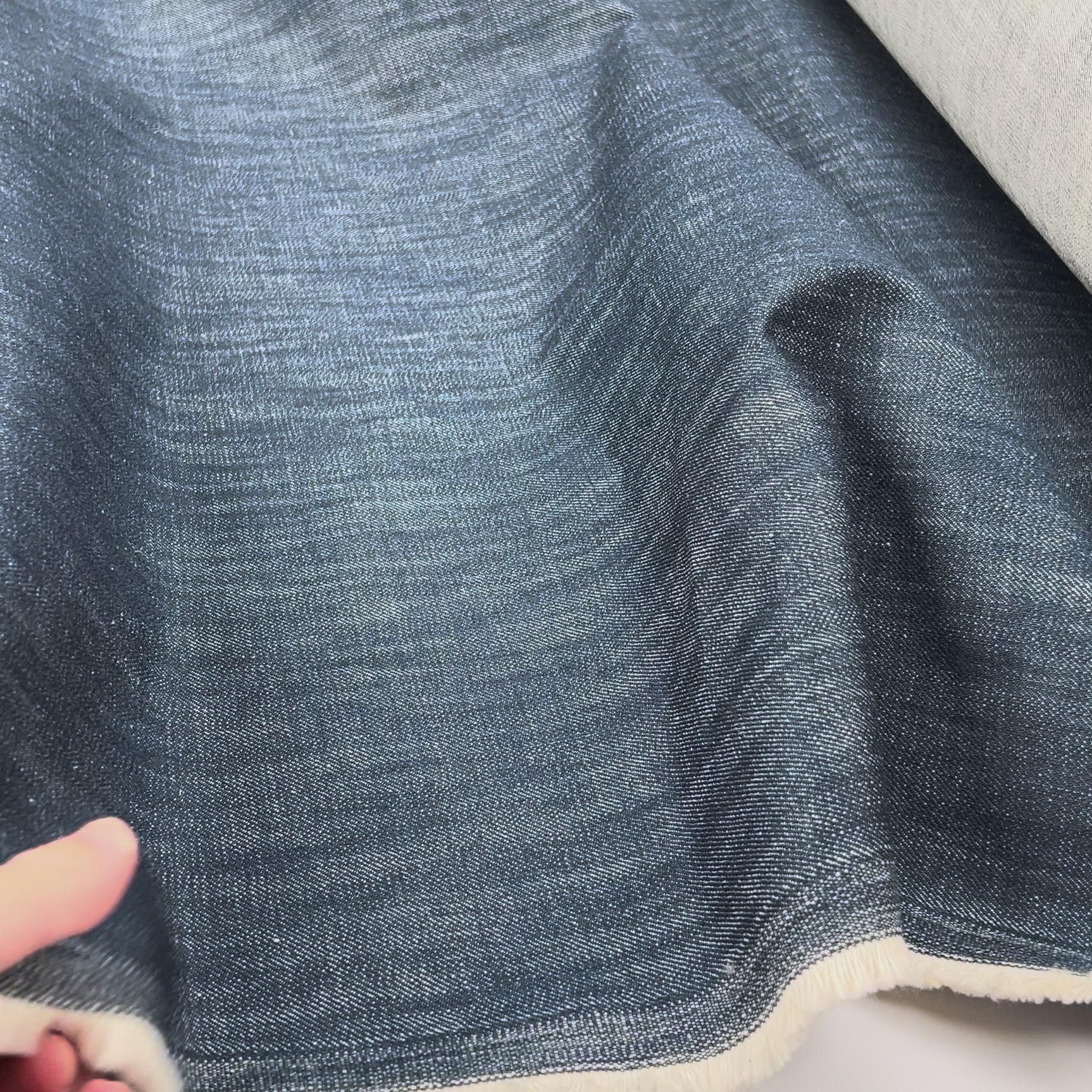 Heavyweight 14oz Blue Denim Cotton Twill Jean Fabric The Riveter Video