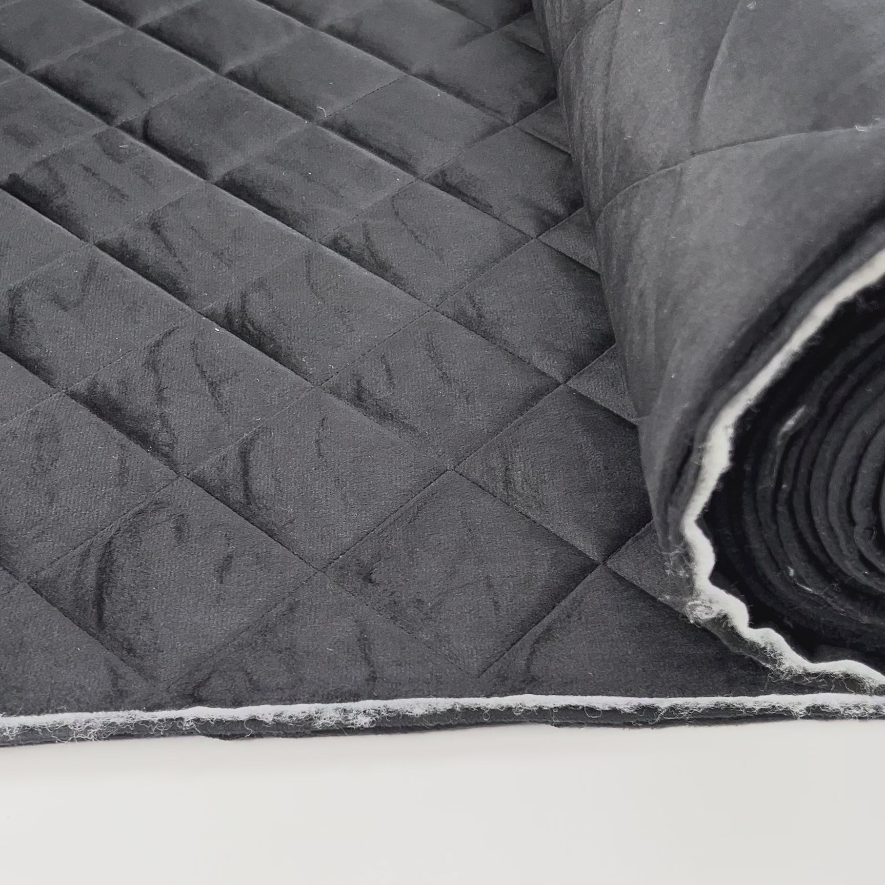 Ooh It's Soft Fur Polyester Black Diamond Quilting Fabric Video