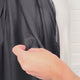 Mam Am 'Ere Black Linen Viscose Plain Italian Fabric Video