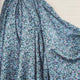 Cotton Sateen Blue Ditsy Floral Dressmaking Fabric Tea Dance VIdeo
