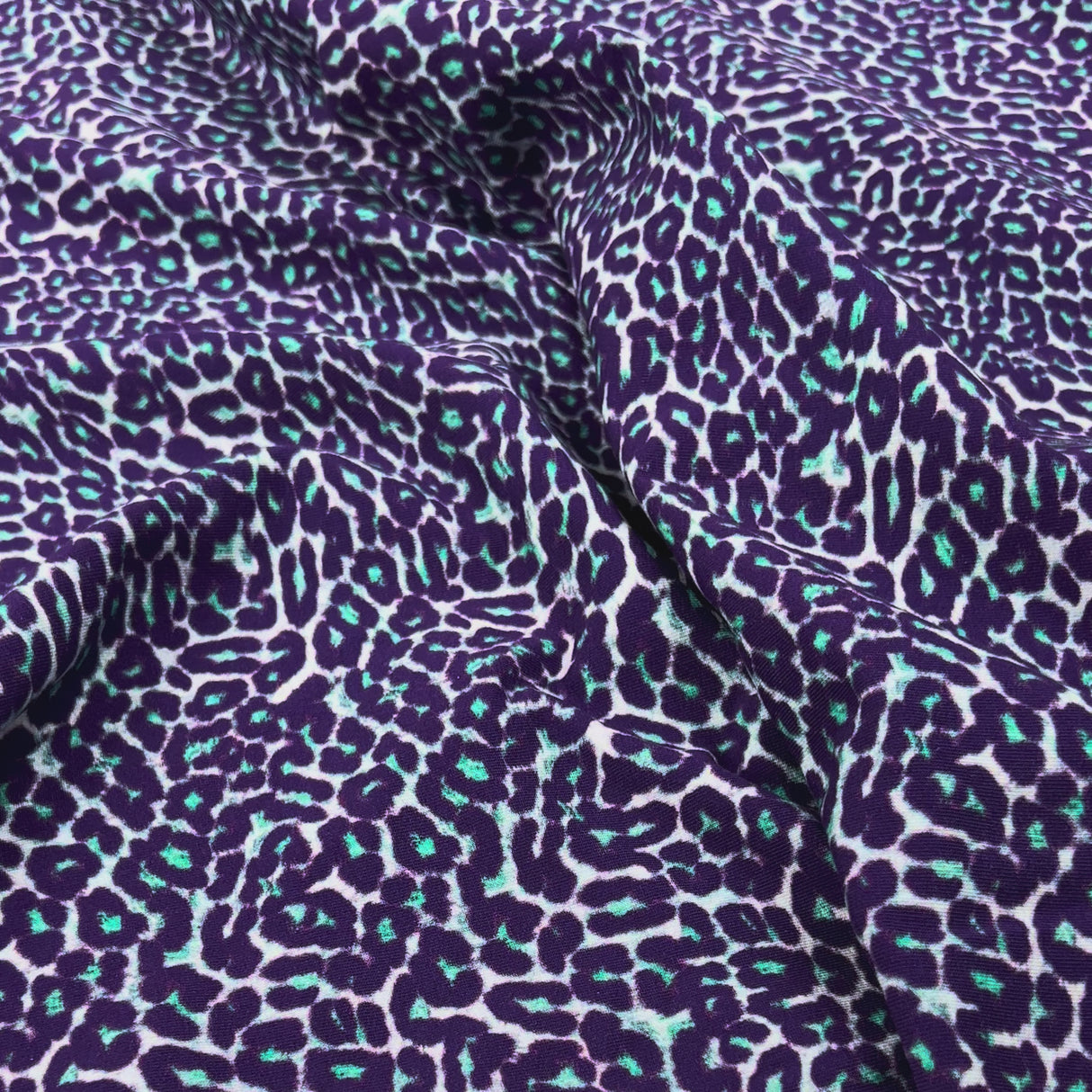 French Terry - Violet Cat