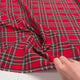 Tartan Ewan Polyester Viscose Red Royal Stewart Check Dress Fabric Video