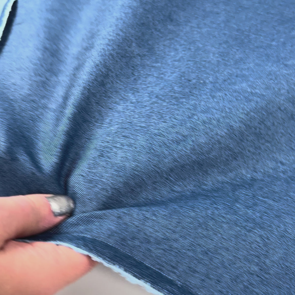 5oz Stretch Denim Blue Cotton Spandex Fabric Video