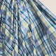 Montana Skies Cotton Blue Check Italian Shirting Fabric Video
