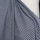 Navy White Check Poly Cotton Seersucker Fabric Nautical But Nice Video