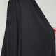 Cable Jersey Black Polyester Viscose Elastane Rope Double Knit Fabric Video