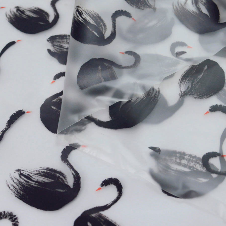 Printed PU Polyurethane - Swan