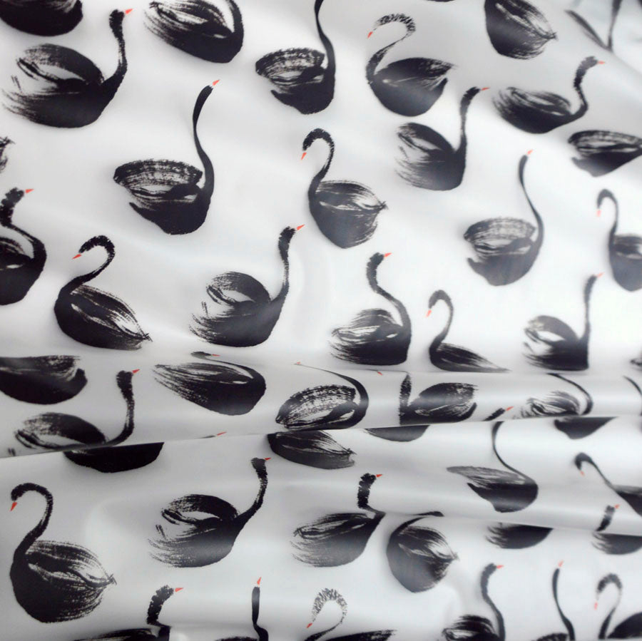 Printed PU Polyurethane - Swan