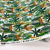 Poplin Print - Jungle Leopard
