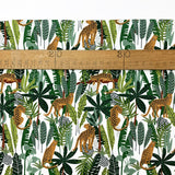 Poplin Print - Jungle Leopard